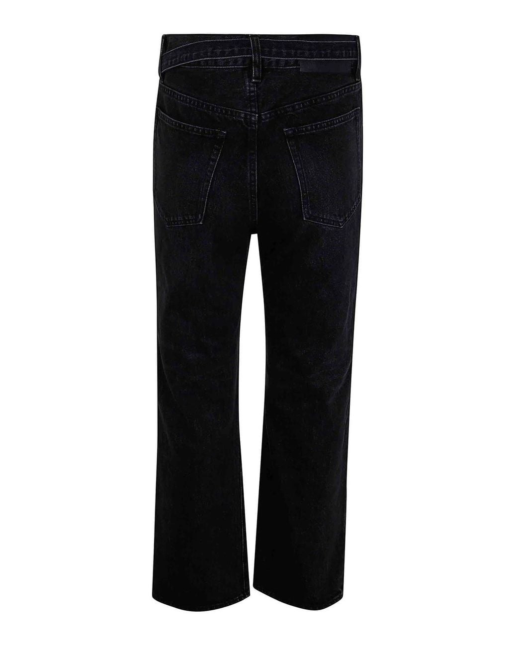 Sacai Black Boot Cut Denim Pants