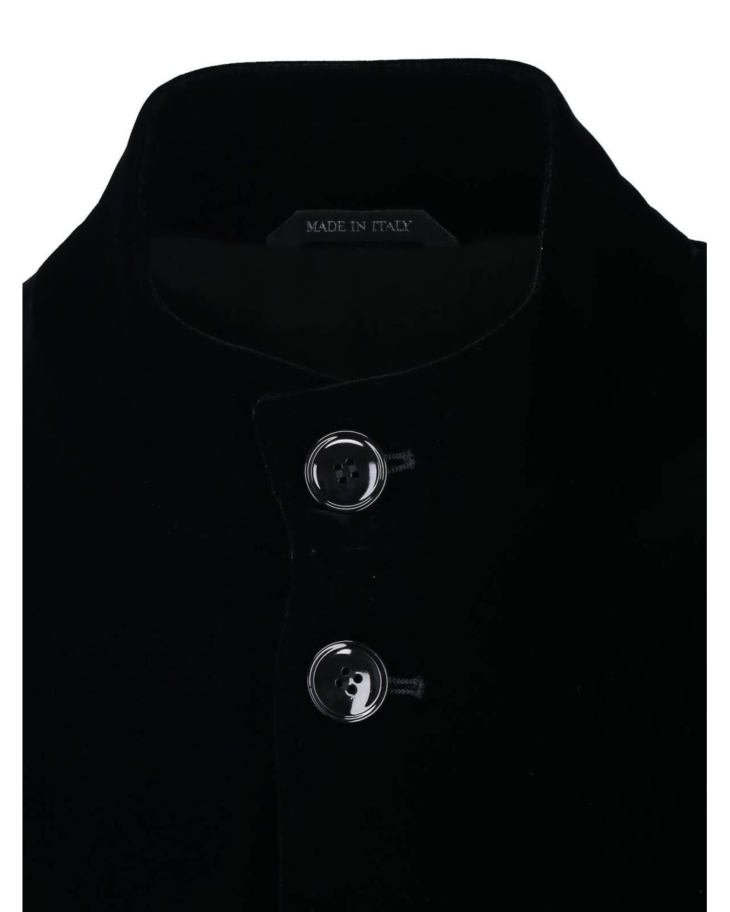 Giorgio Armani Black Velvet Jacket for men