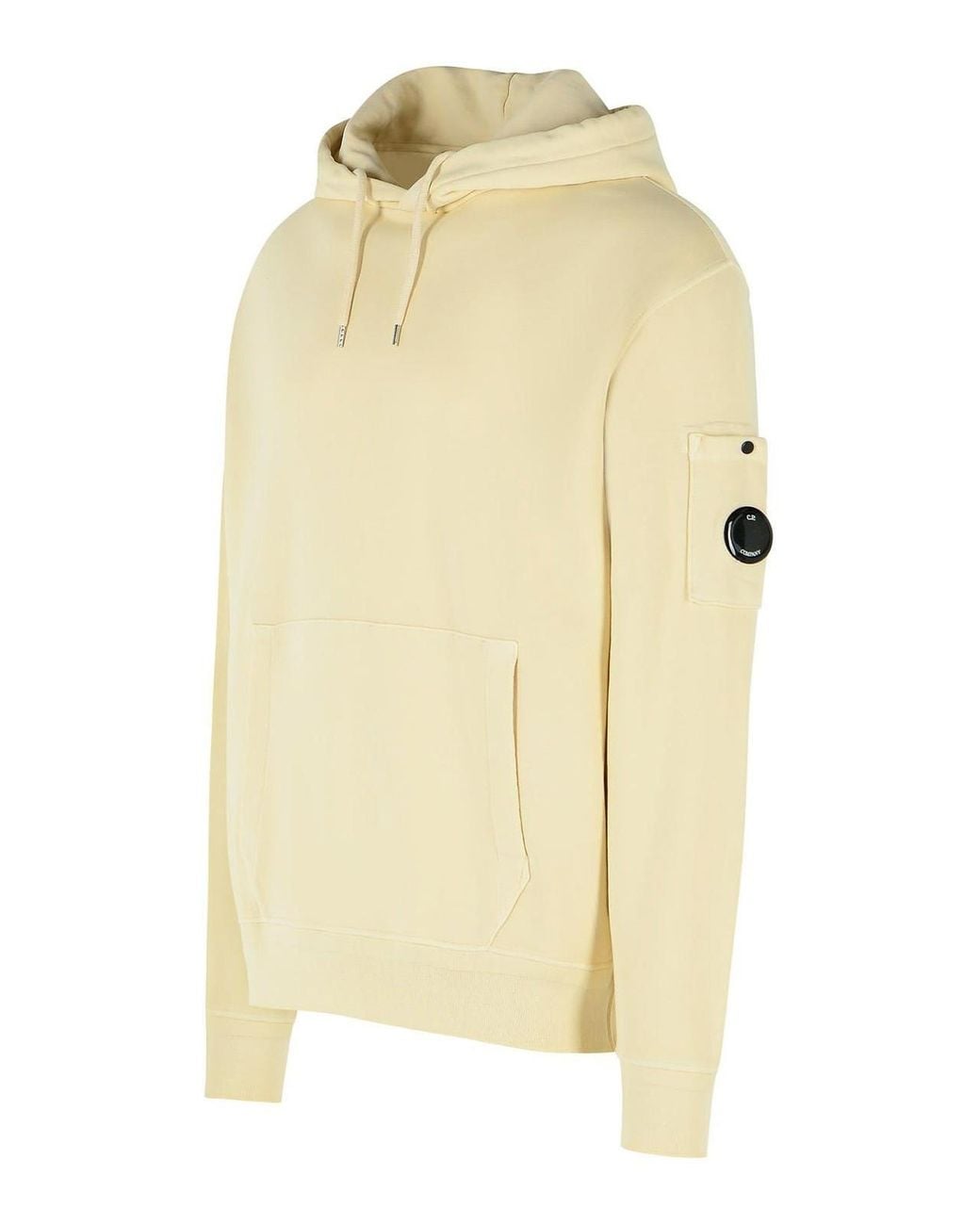 C P Company Natural Ivory Cotton Sweatshirt for men
