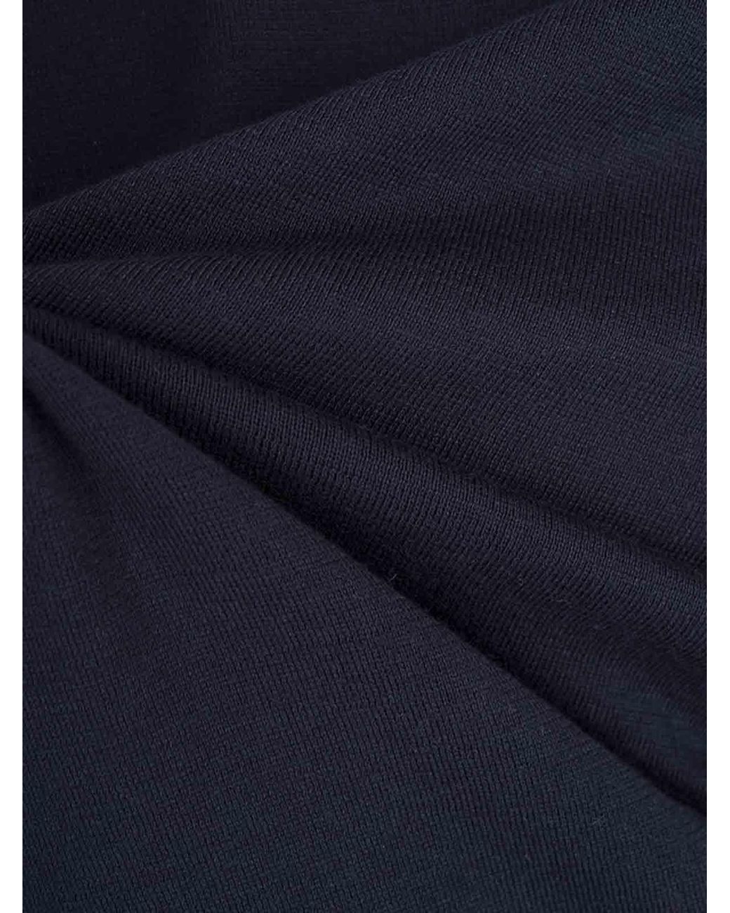 Kiton Blue Crewneck Sweater for men