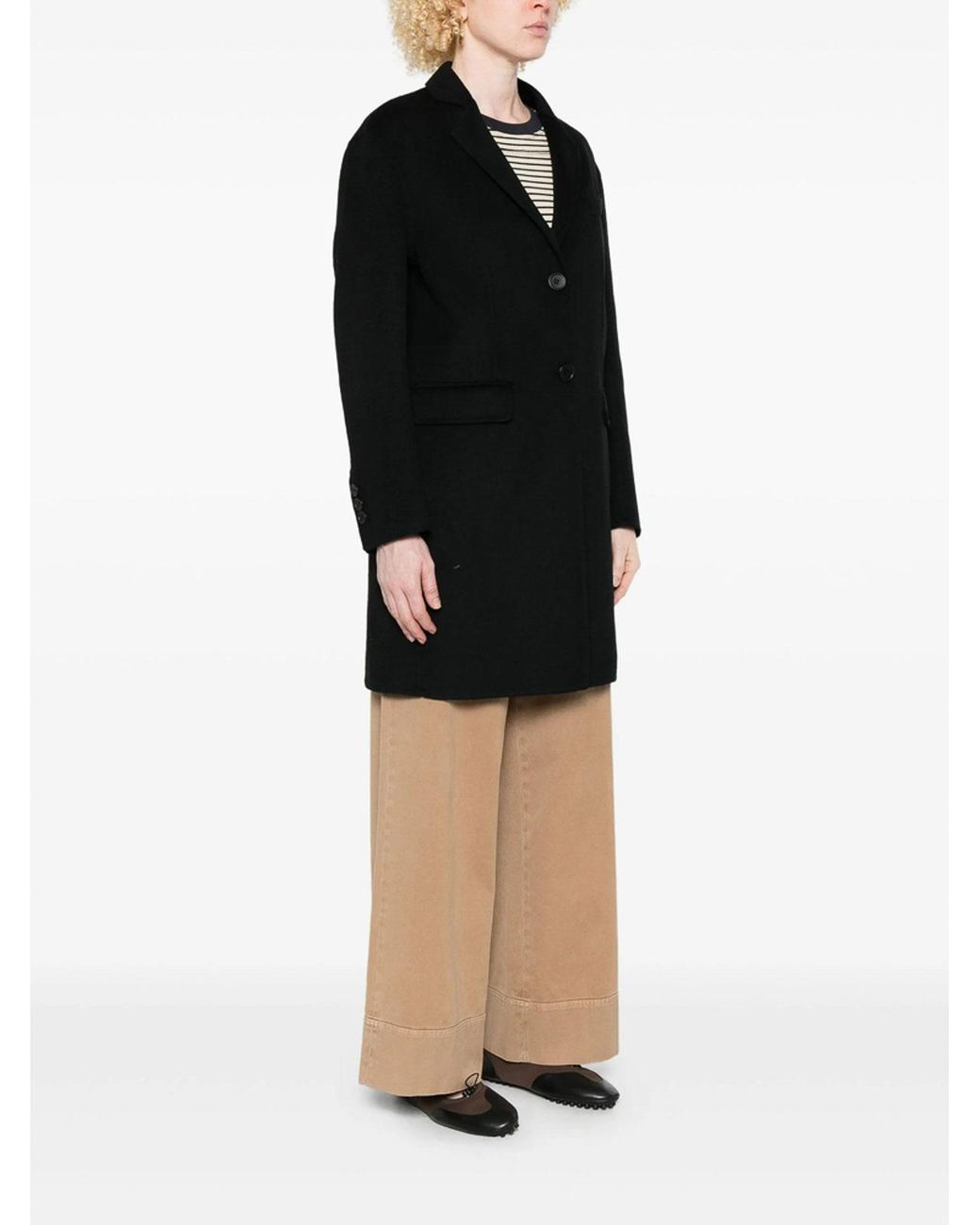 Twinset Black Coat