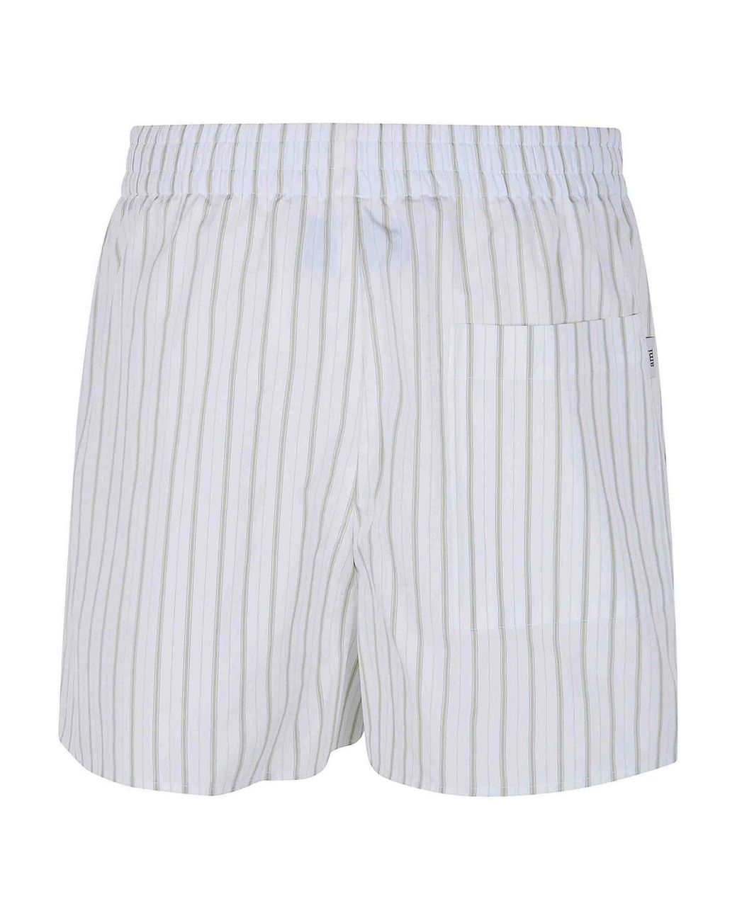 AMI White Elasticated Shorts
