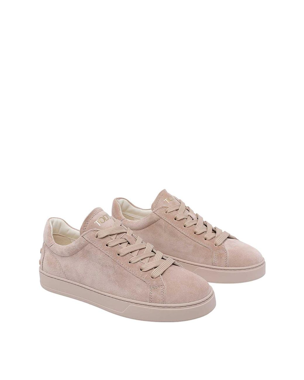 Tod's Brown Suede Sneakers