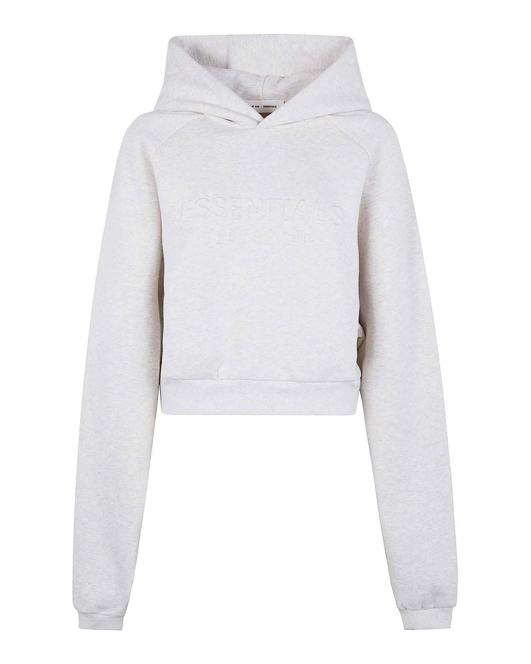 Fear Of God White 90's Raglan Hoodie