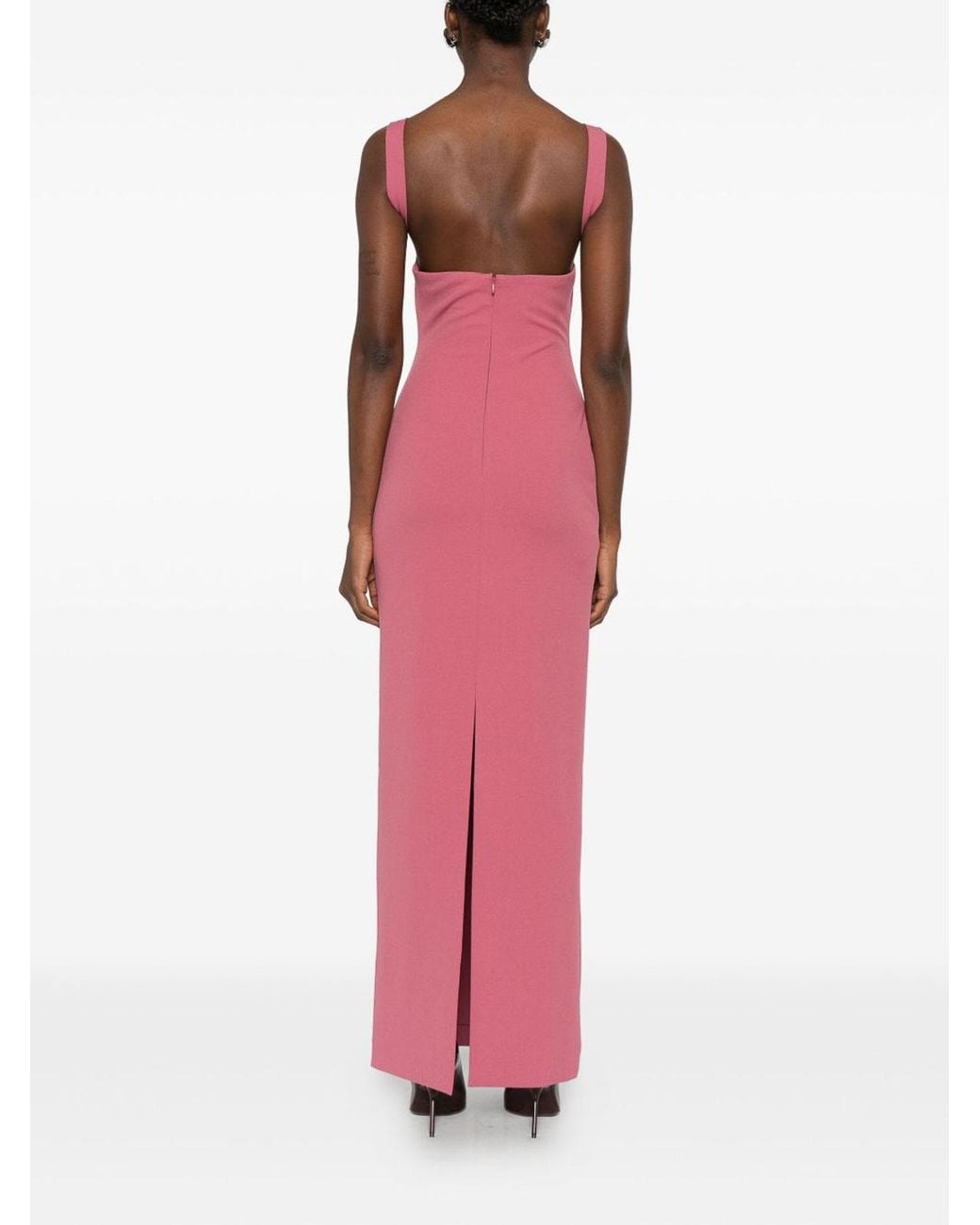 Solace London Pink Joni Maxi Dress