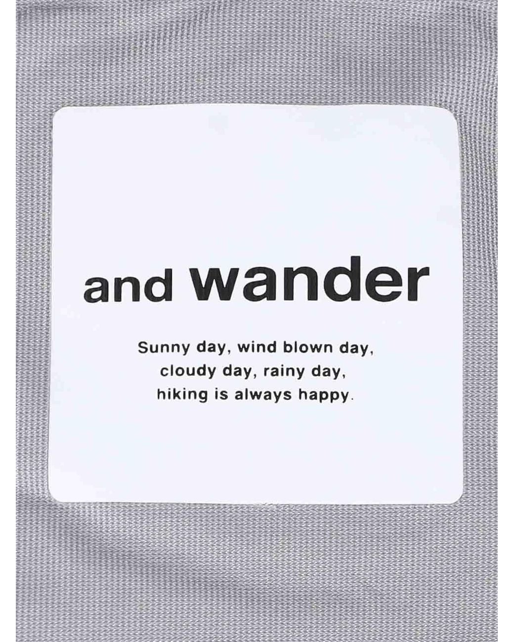 And Wander Blue Pertex Shield Waterproof Jacket for men