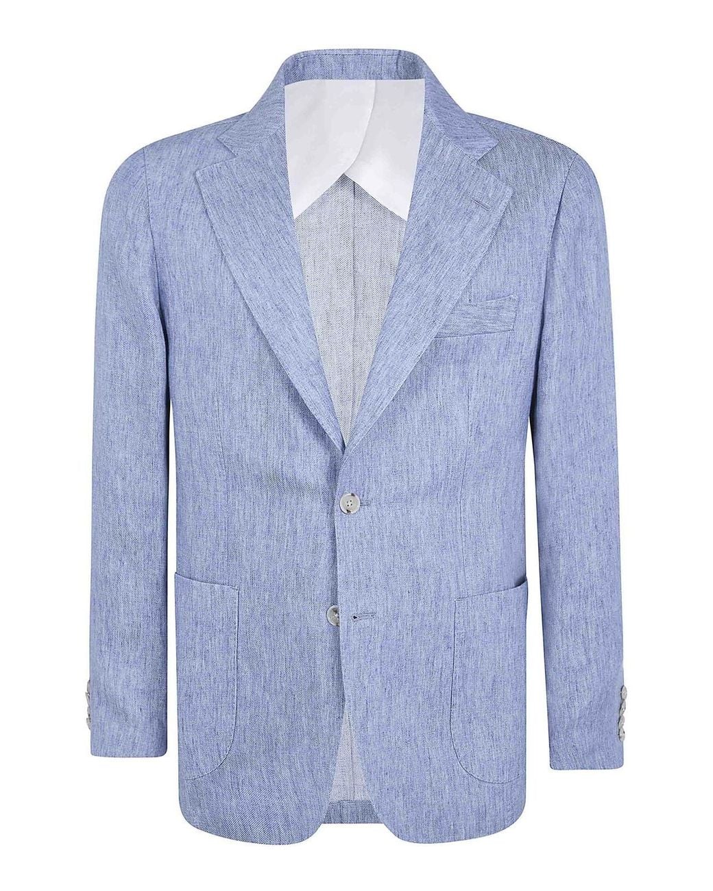 Barba Napoli Blue Bactive Mono Jacket for men