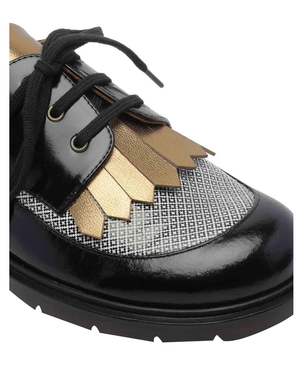 Chie Mihara Black Jeripa Loafers