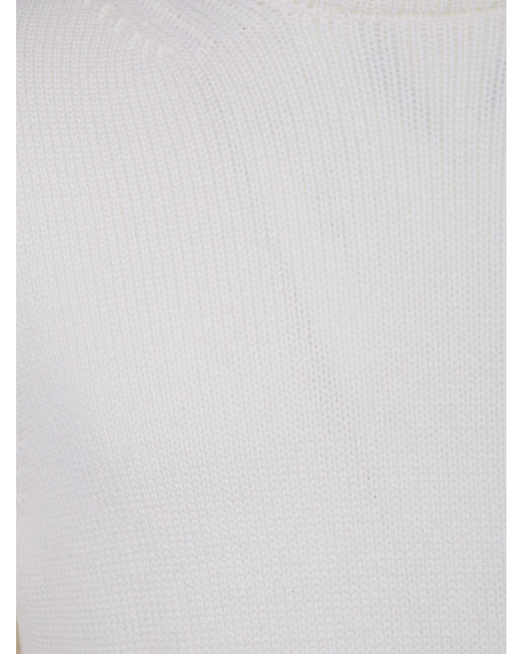 Dondup White Dolcevita Turtle Neck Sweater for men