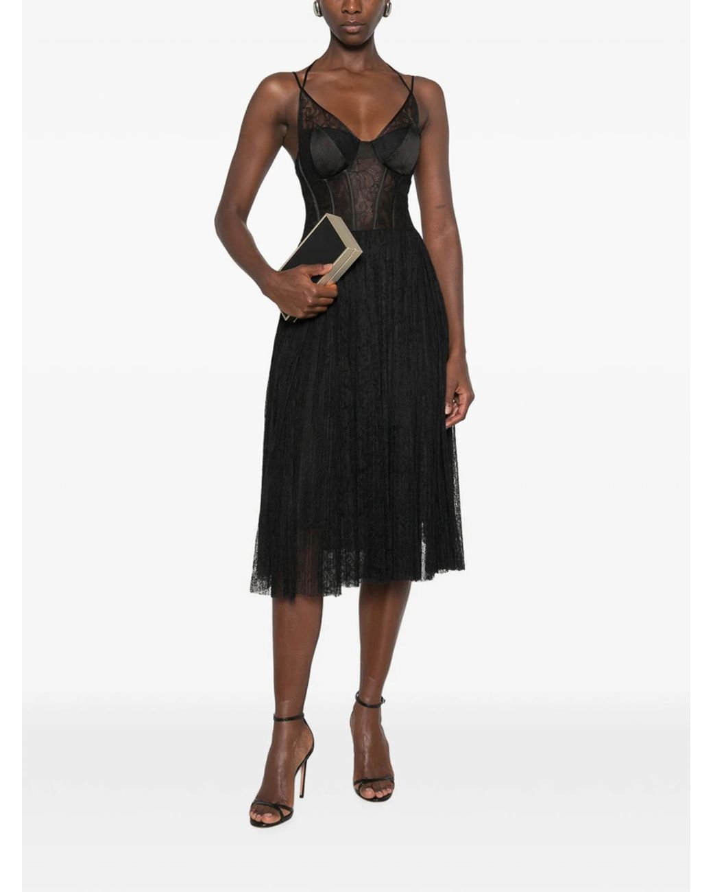 Elisabetta Franchi Black Dress