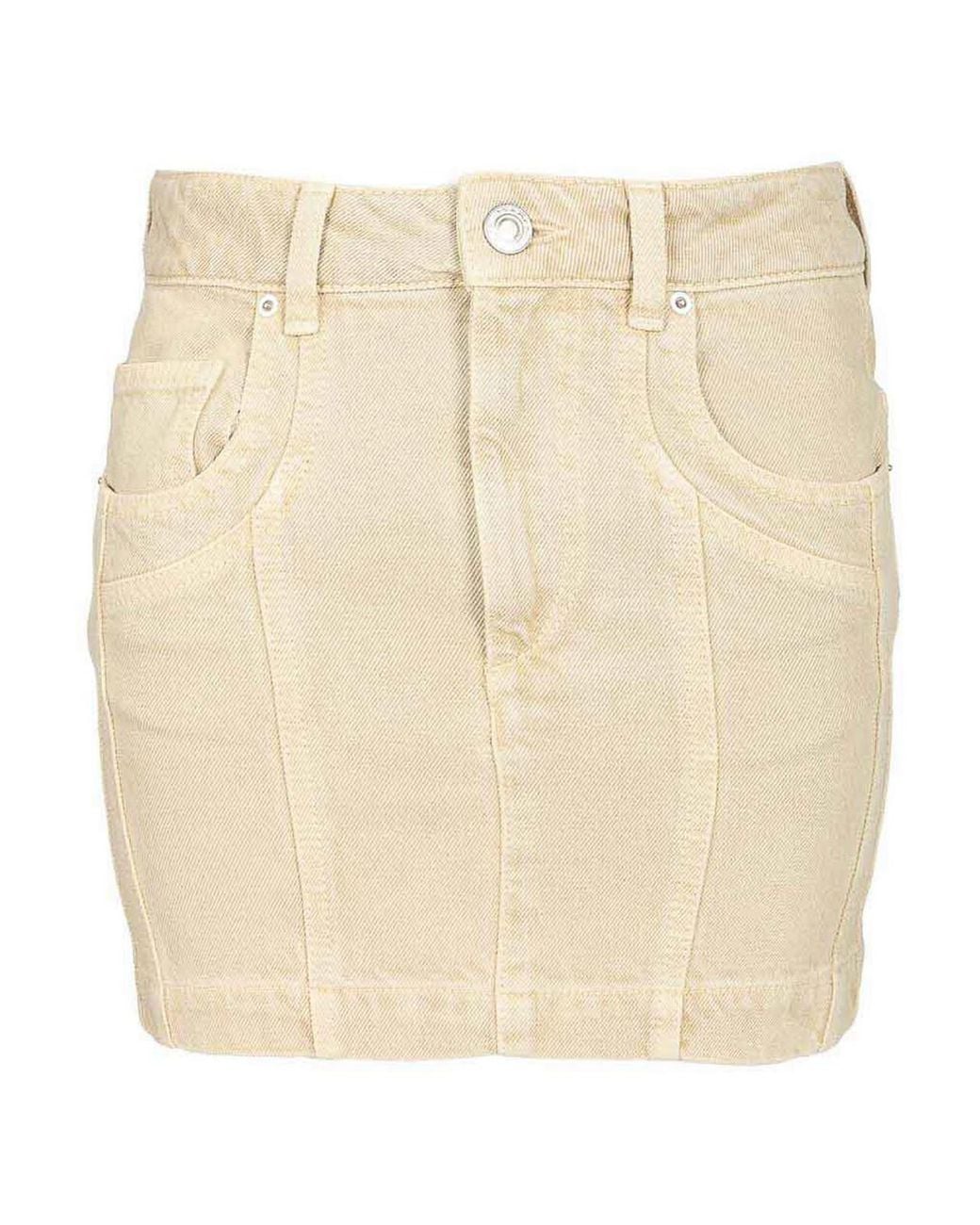 Isabel Marant Natural Short Skirt