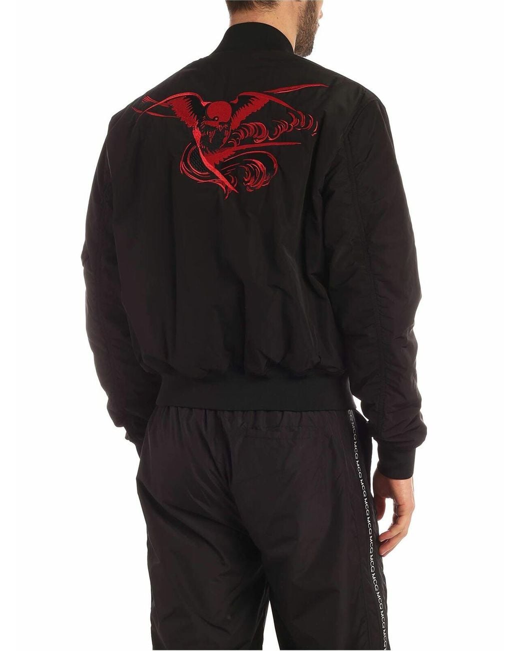 Bomber McQ Alexander McQueen pour homme en coloris Black