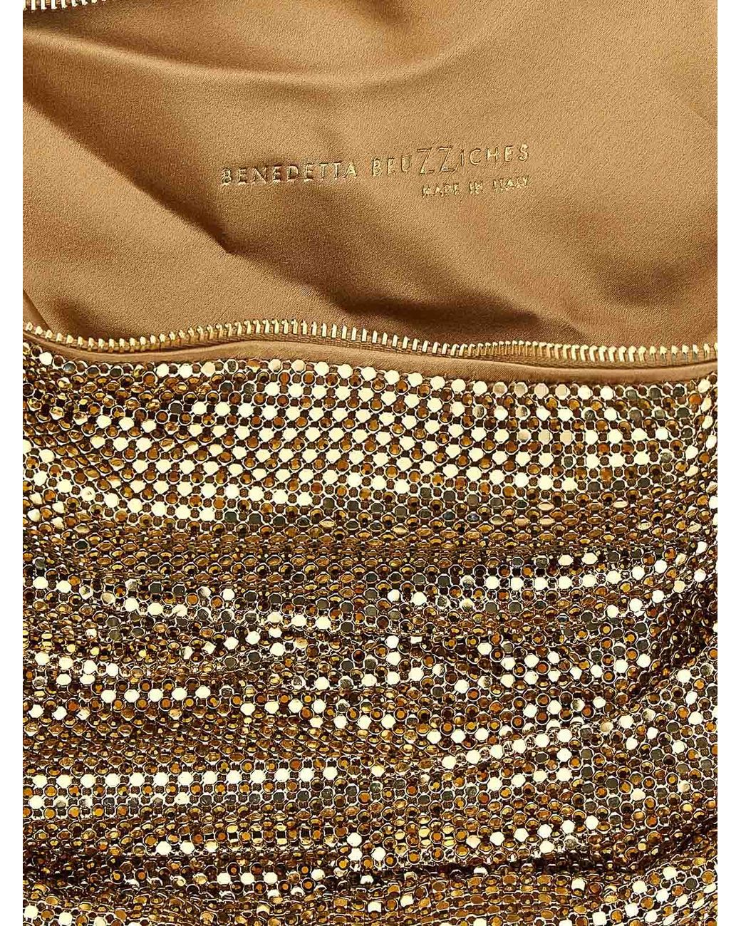 Benedetta Bruzziches Gray Ursula Shoulder Bag