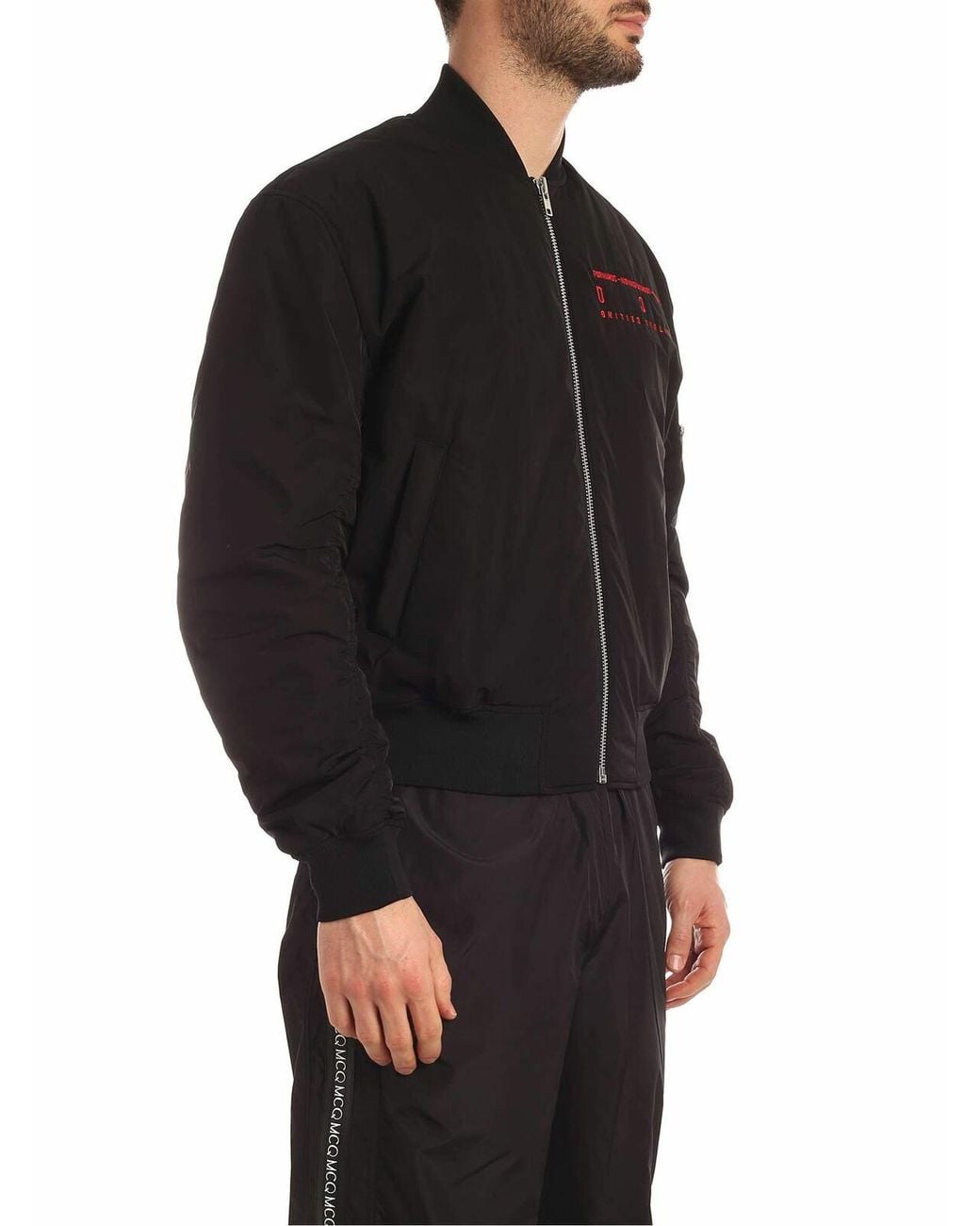 Bomber McQ Alexander McQueen pour homme en coloris Black