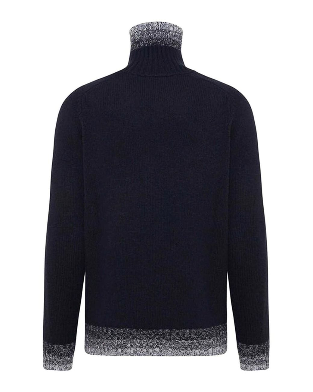 Malo Blue Turtleneck for men