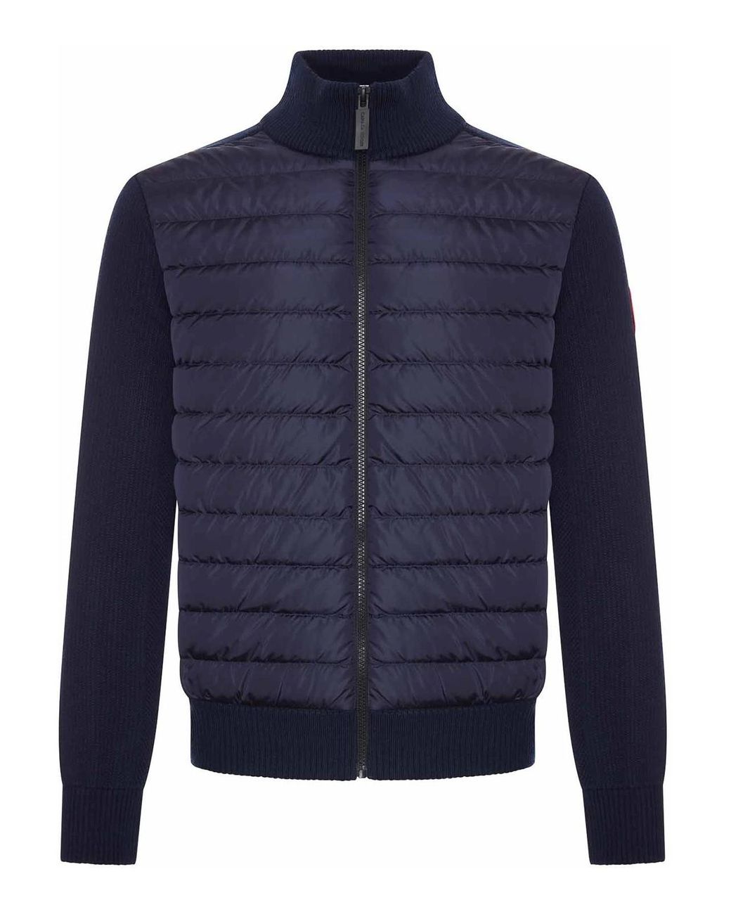 Canada Goose Blue Hybridge Knit Jacket for men