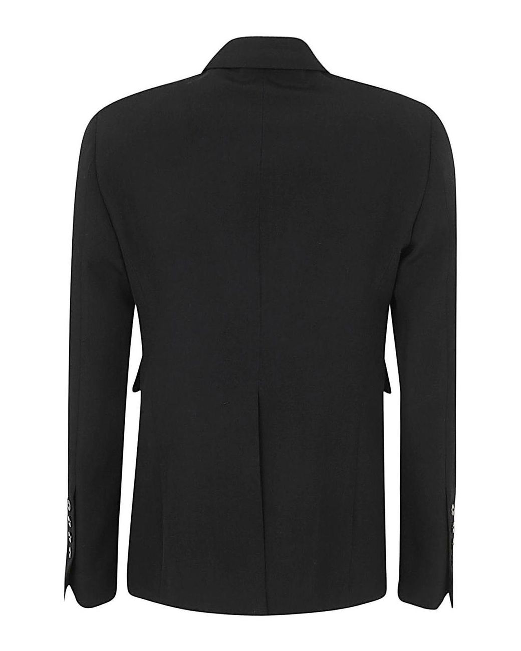 SAPIO Black Panama Long Jacket for men