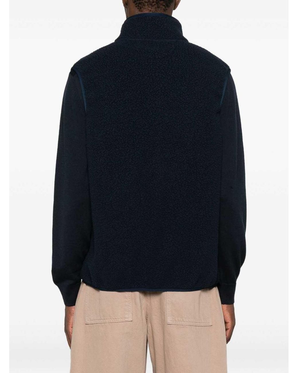 Maison Kitsuné Blue Vest for men