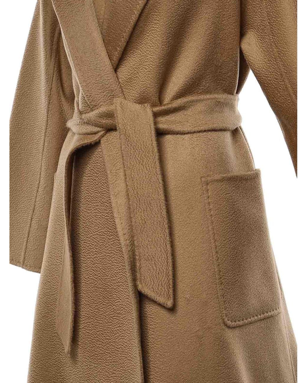 Abrigo Midi Max Mara de color Natural