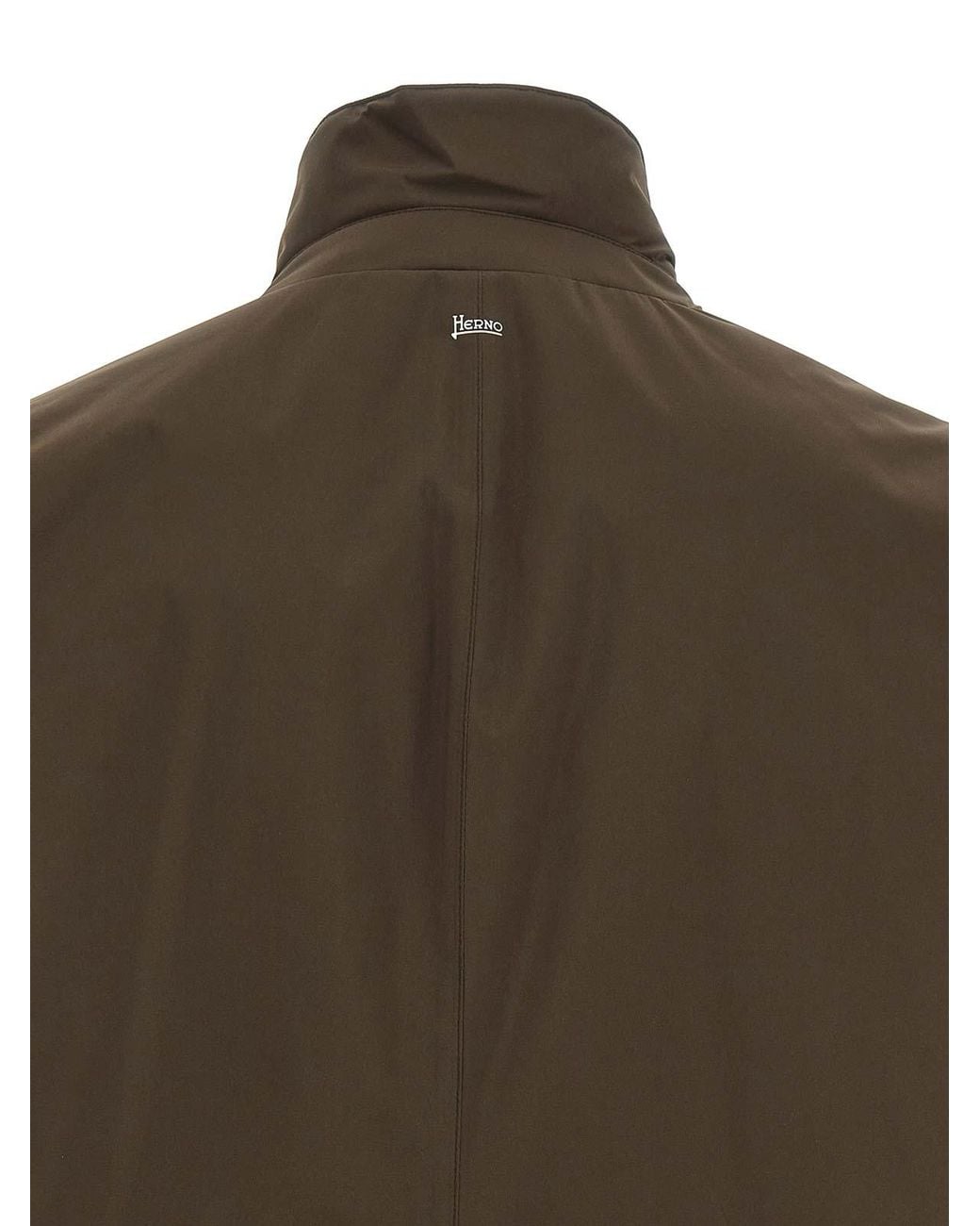 Herno Green Bib Insert Jacket for men