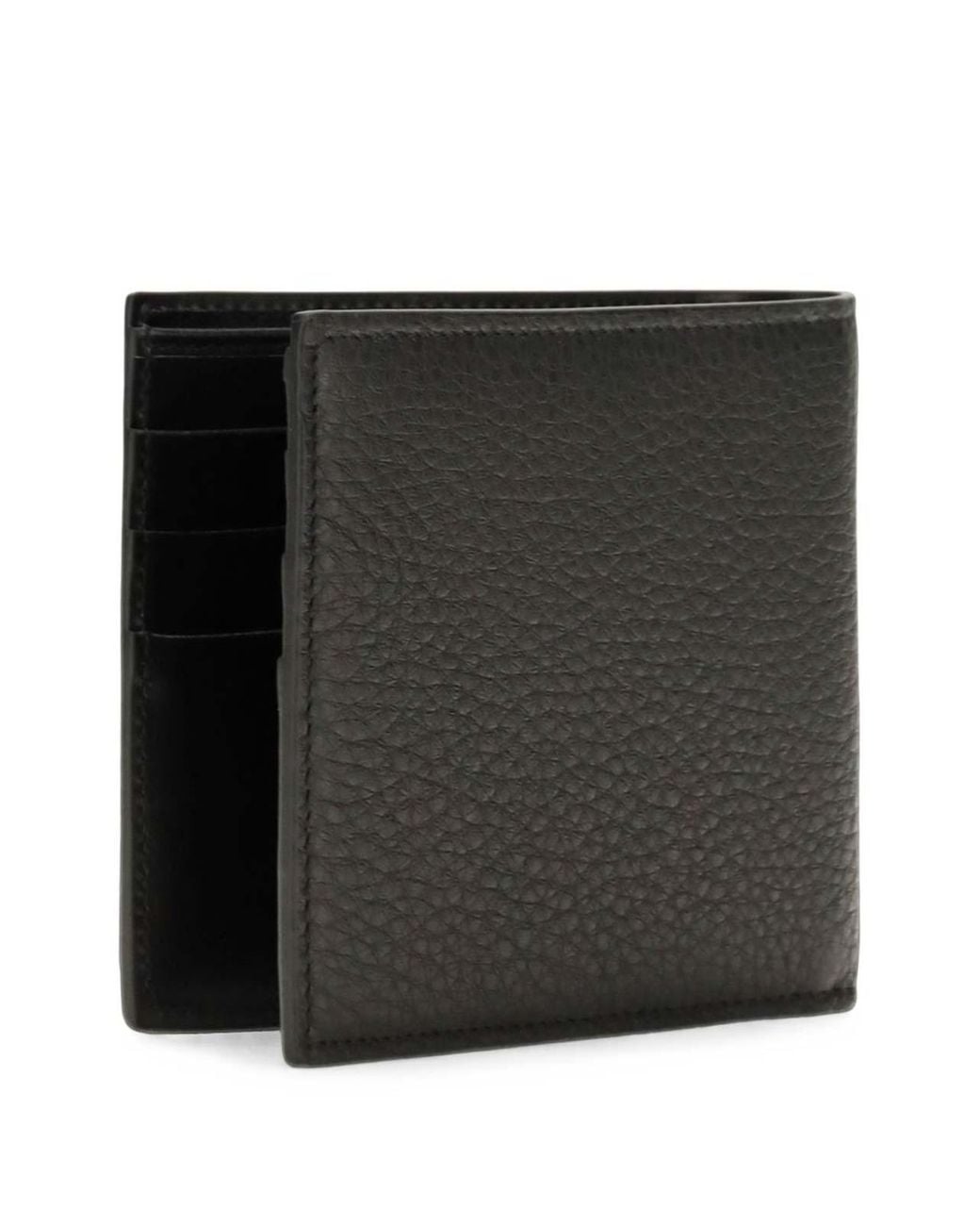 Dolce & Gabbana Black Bifold Leather Wallet for men