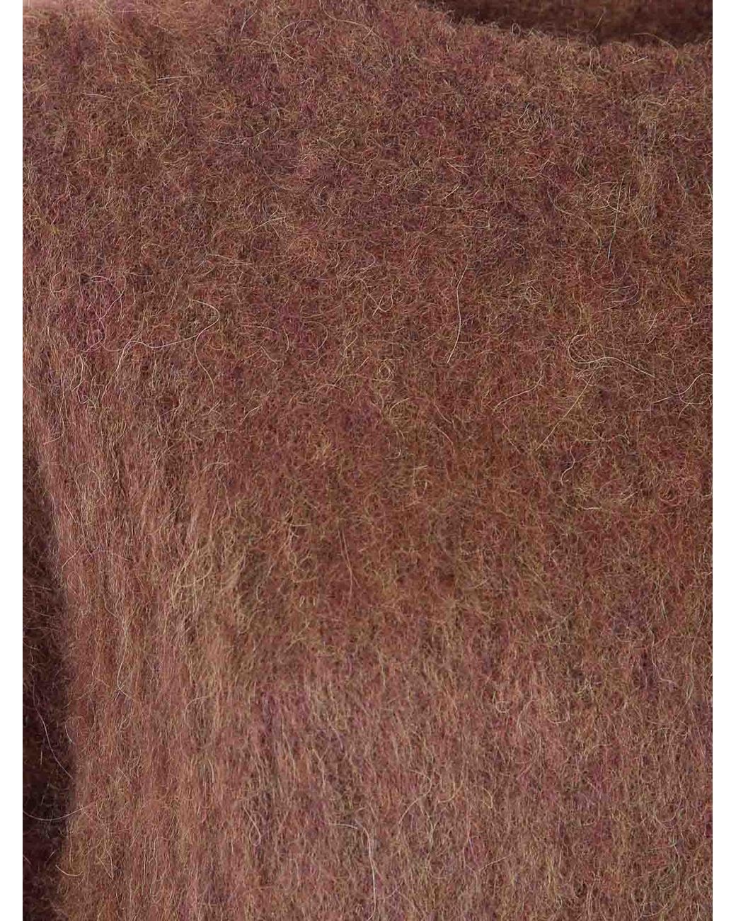 Uma Wang Brown Crew Neck Top