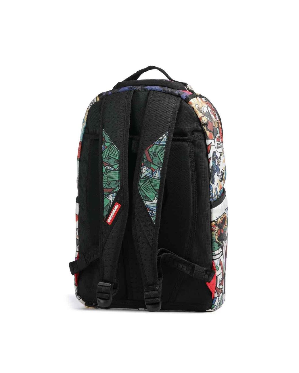 Sprayground Blue 305 Retro Comic Dlxr Backpack for men