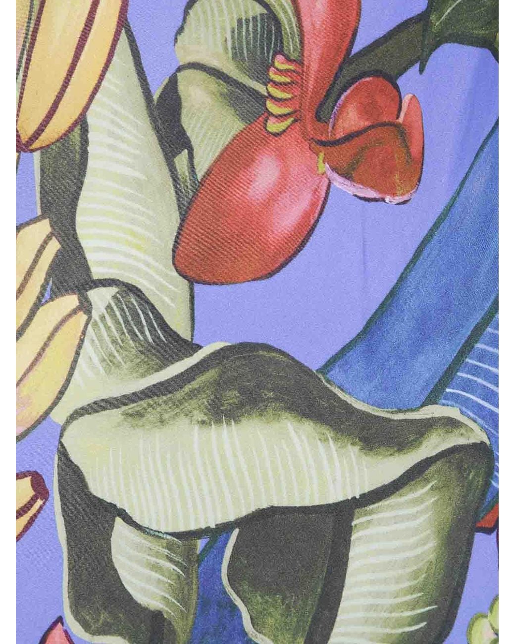 Farm Rio Blue Banana Grapes Sleeveless Maxi Dress