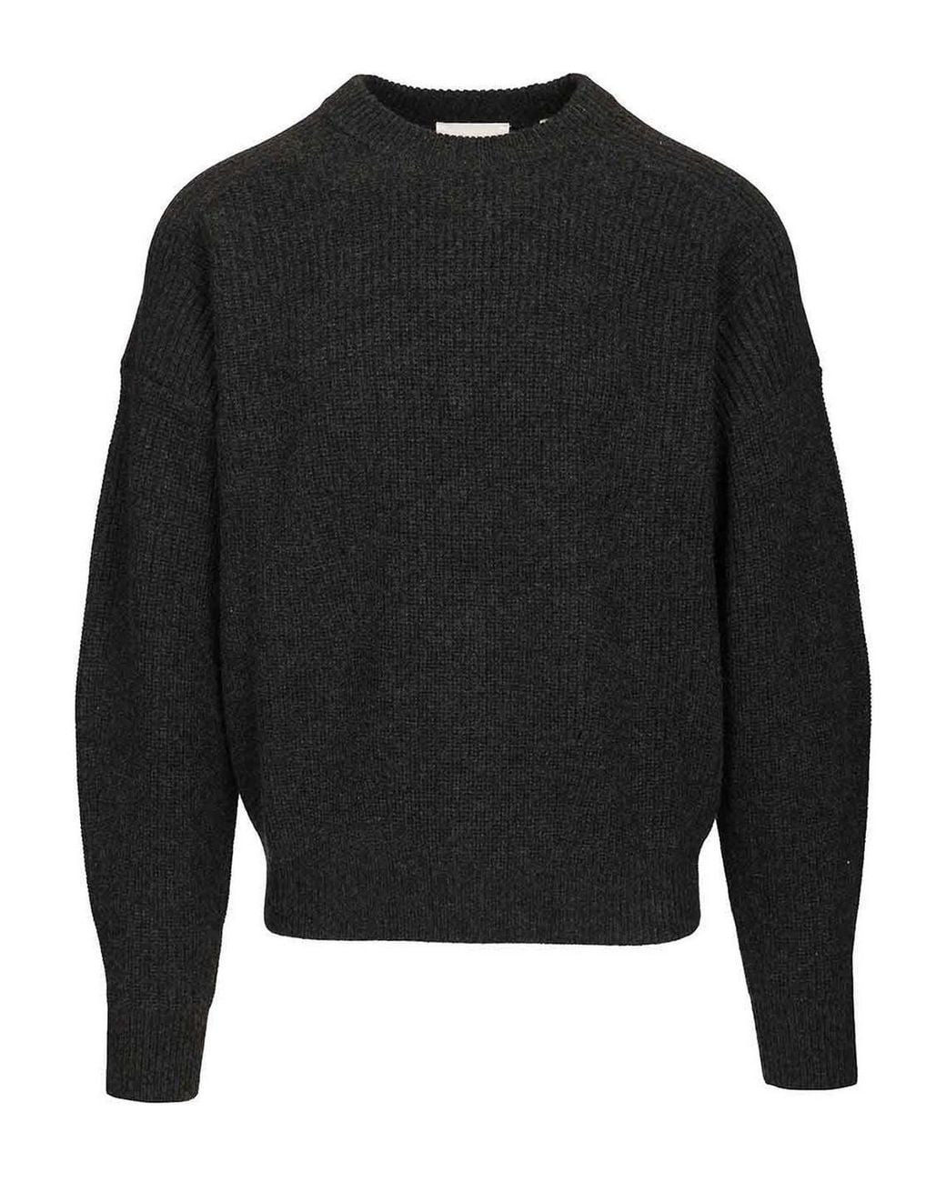 Isabel Marant Black Larry Sweater for men