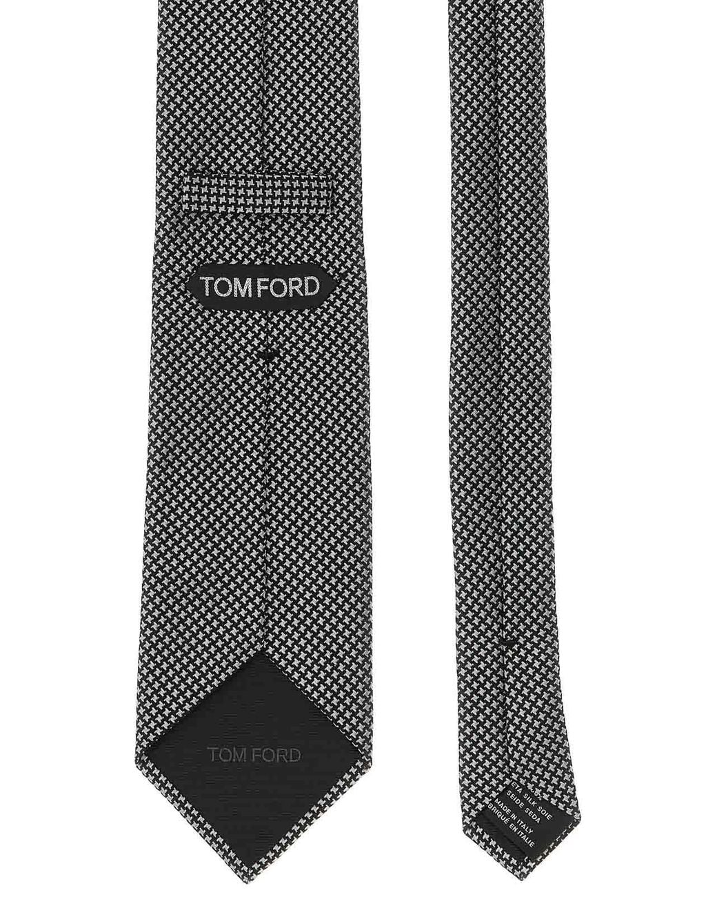 Corbata Tom Ford de hombre de color Black