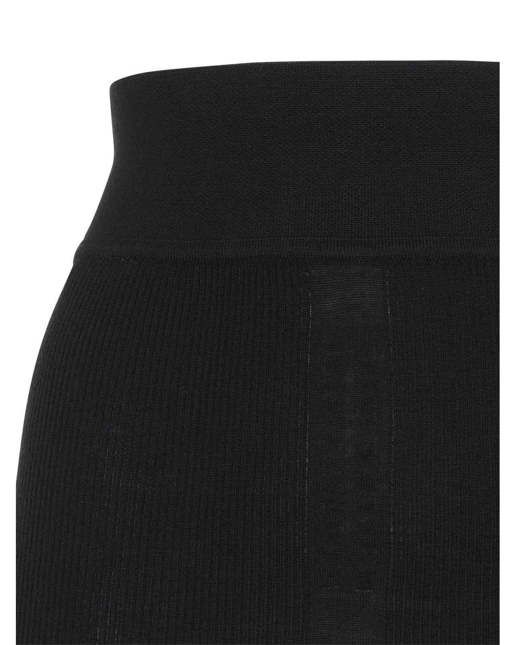 Rick Owens Black Sacriskirt