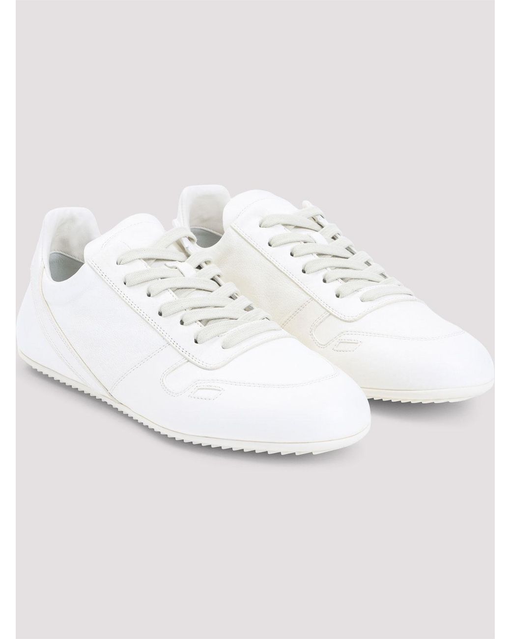 Rick Owens White Sneakers for men