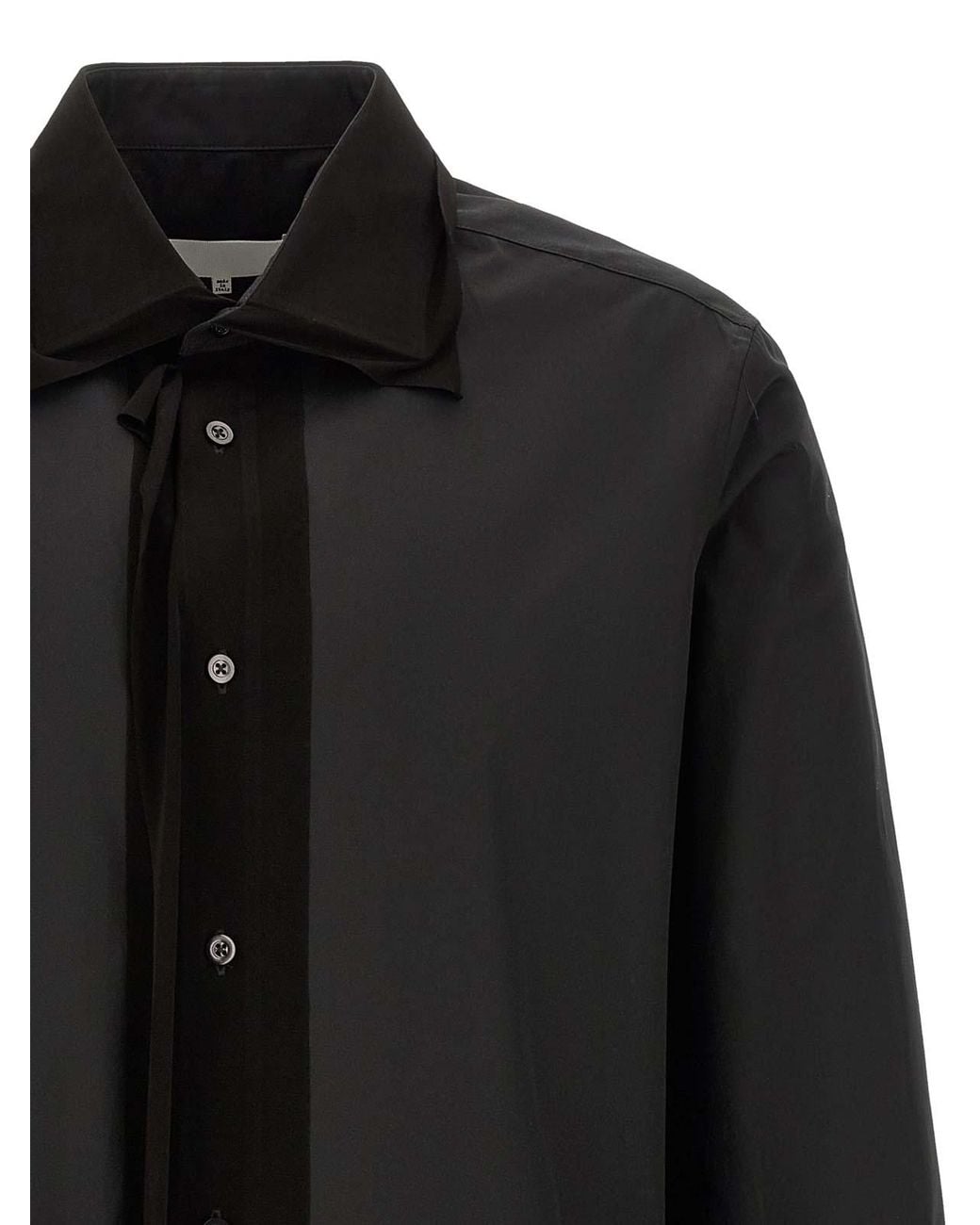 Maison Margiela Black Fusion' Shirt for men