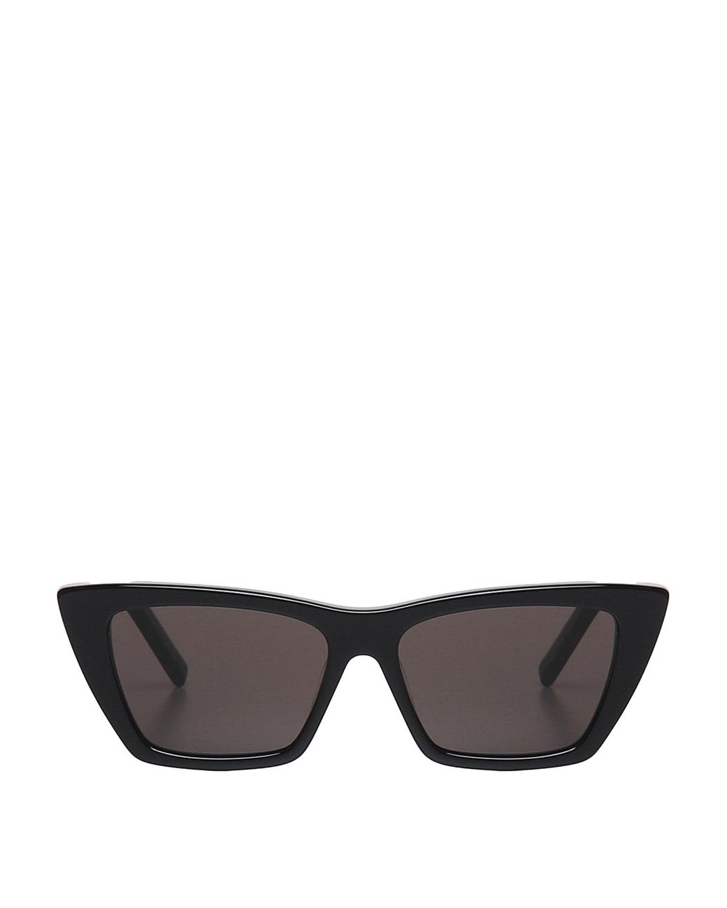 Saint Laurent Gray Sunglasses With Cat-Eye Frame for men