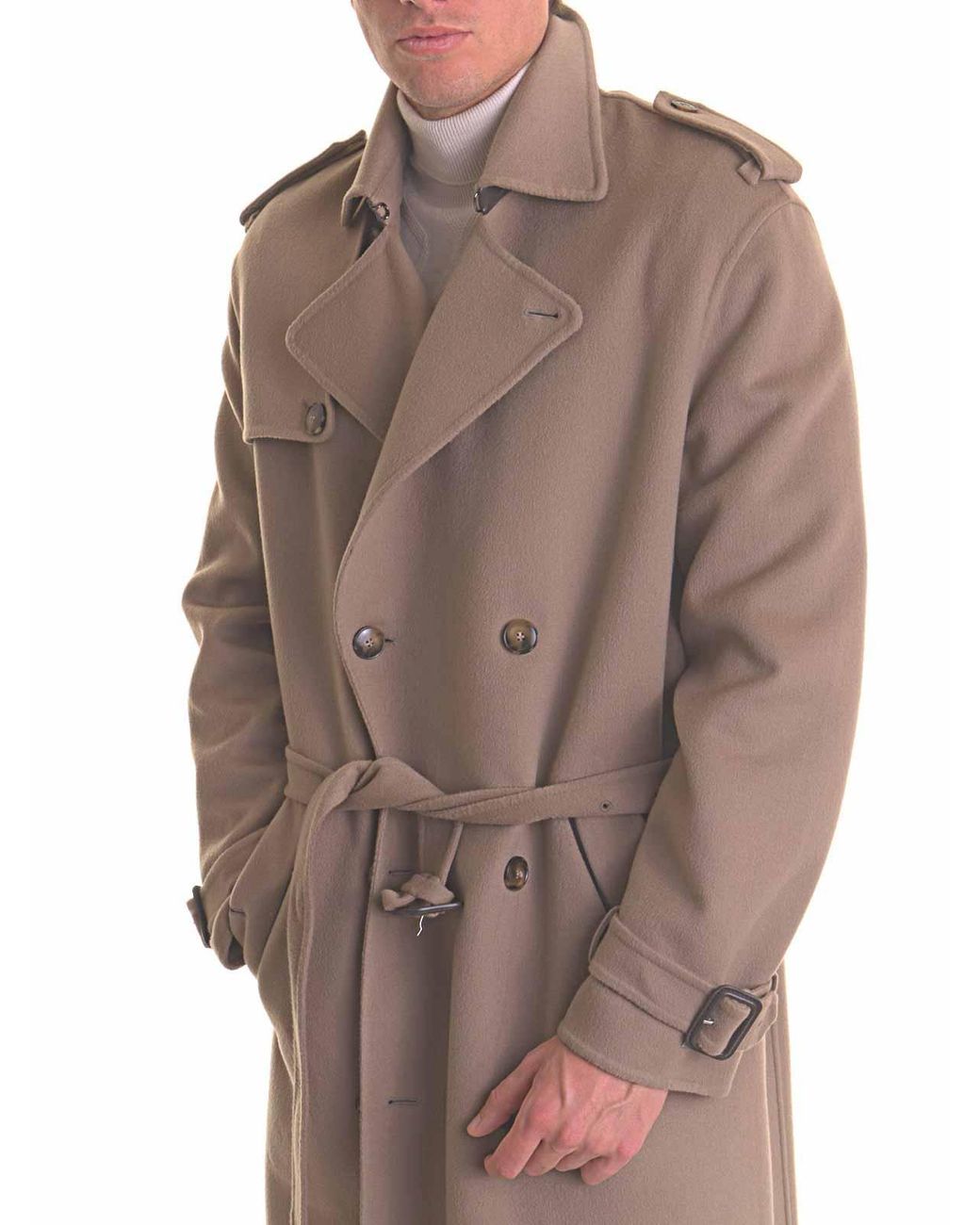 Canali Brown Coat for men