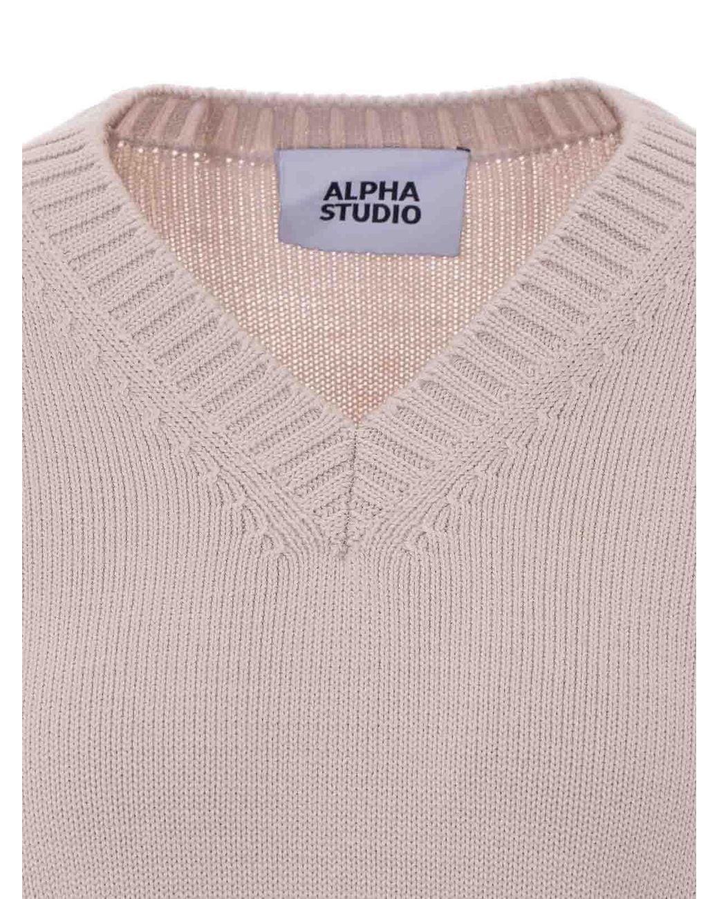 Alpha Studio Pink Sweater