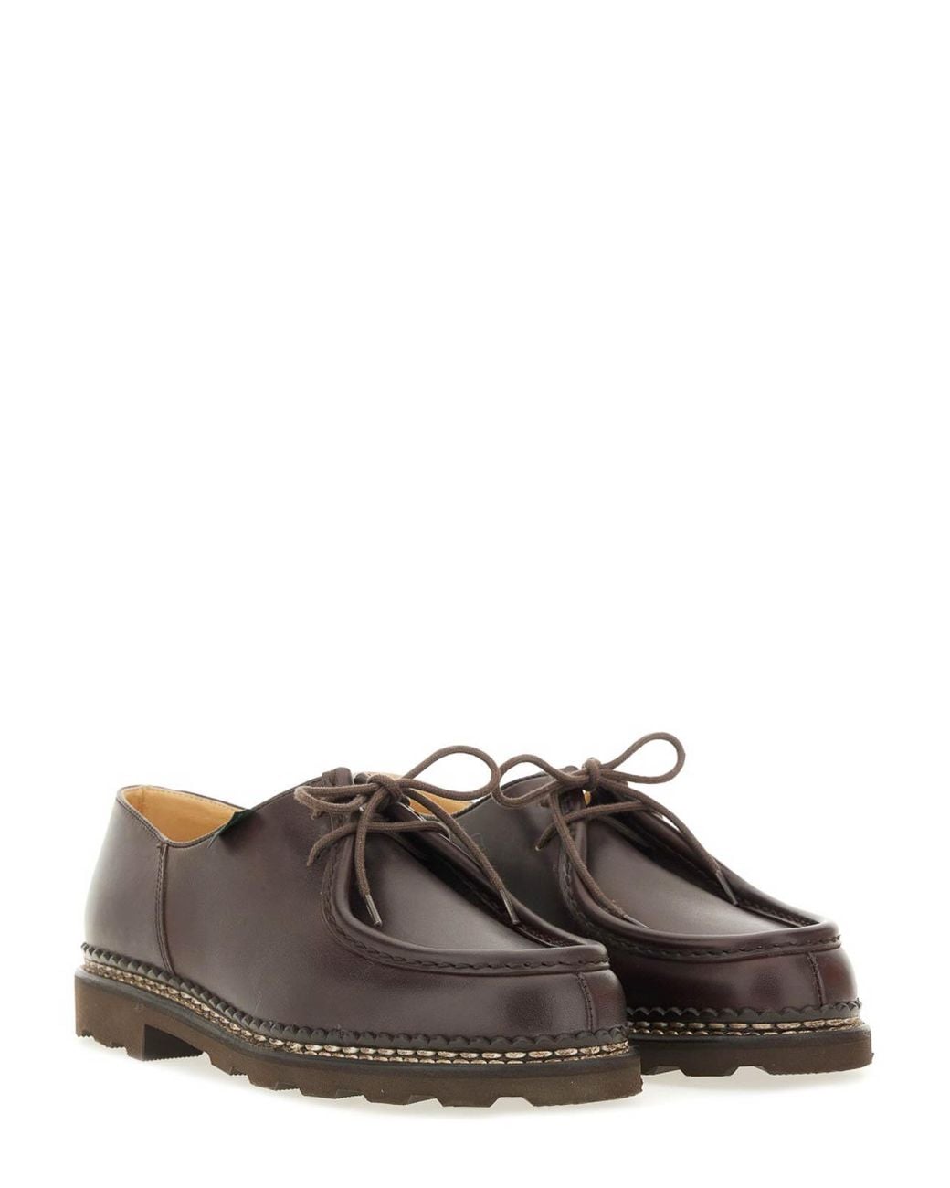 Paraboot Brown Lace-Up Michael for men