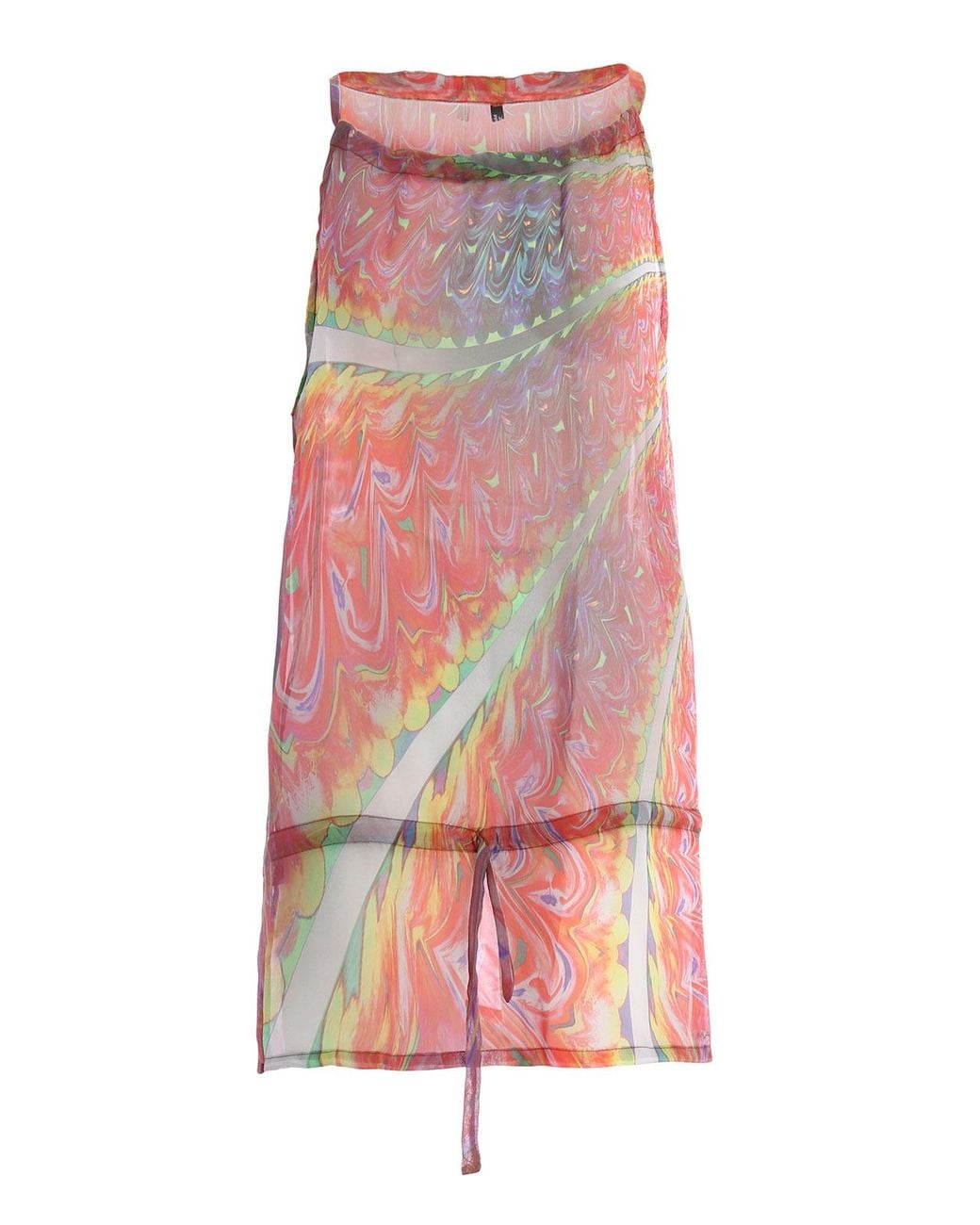 MARIA ENRICA NARDI Pink Ibiza Kaftan Cover-Up