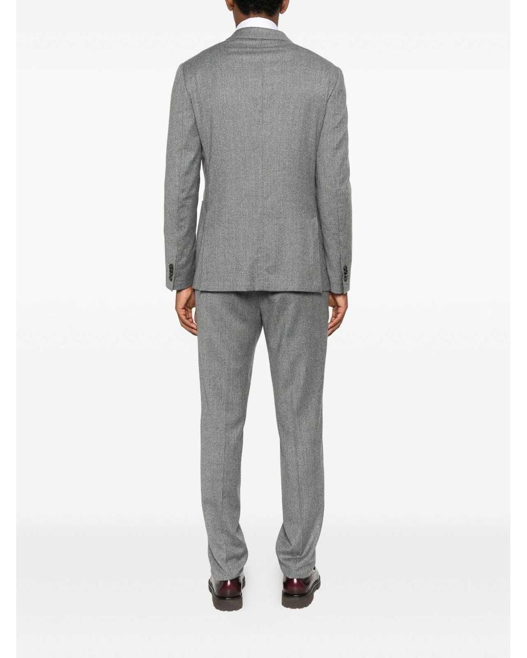 Zegna Gray Complete With Buttons for men