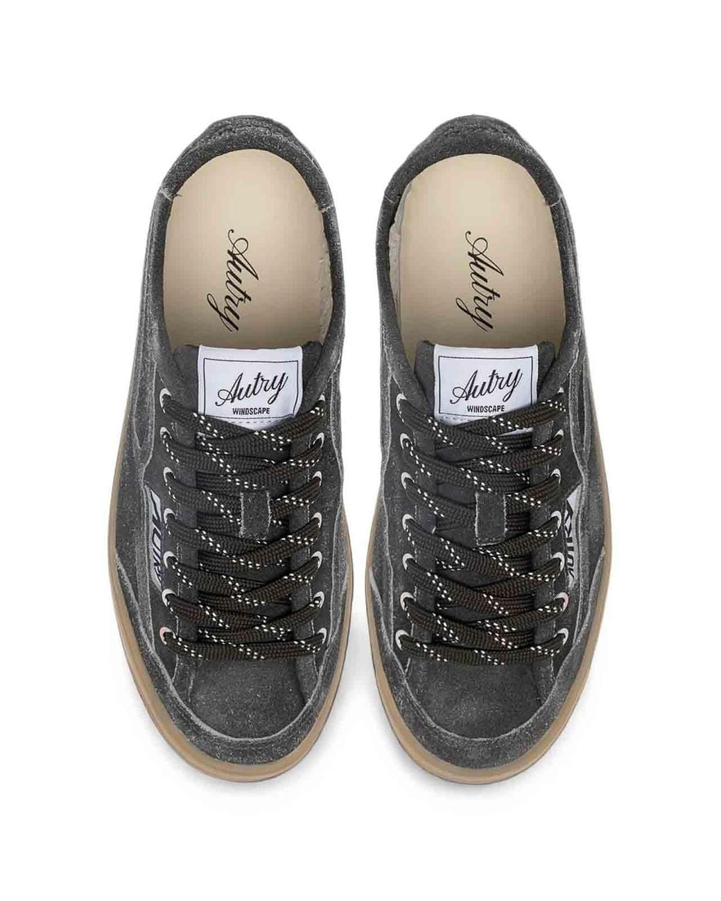 Autry Black Windscape Low Suesug/Suesug Item for men