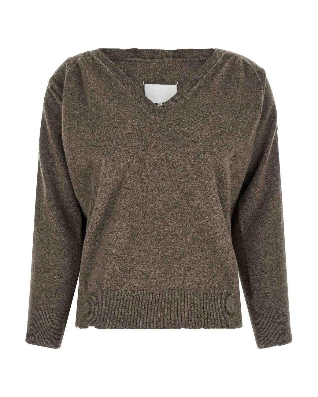Maison Margiela Green Lived-In Jersey