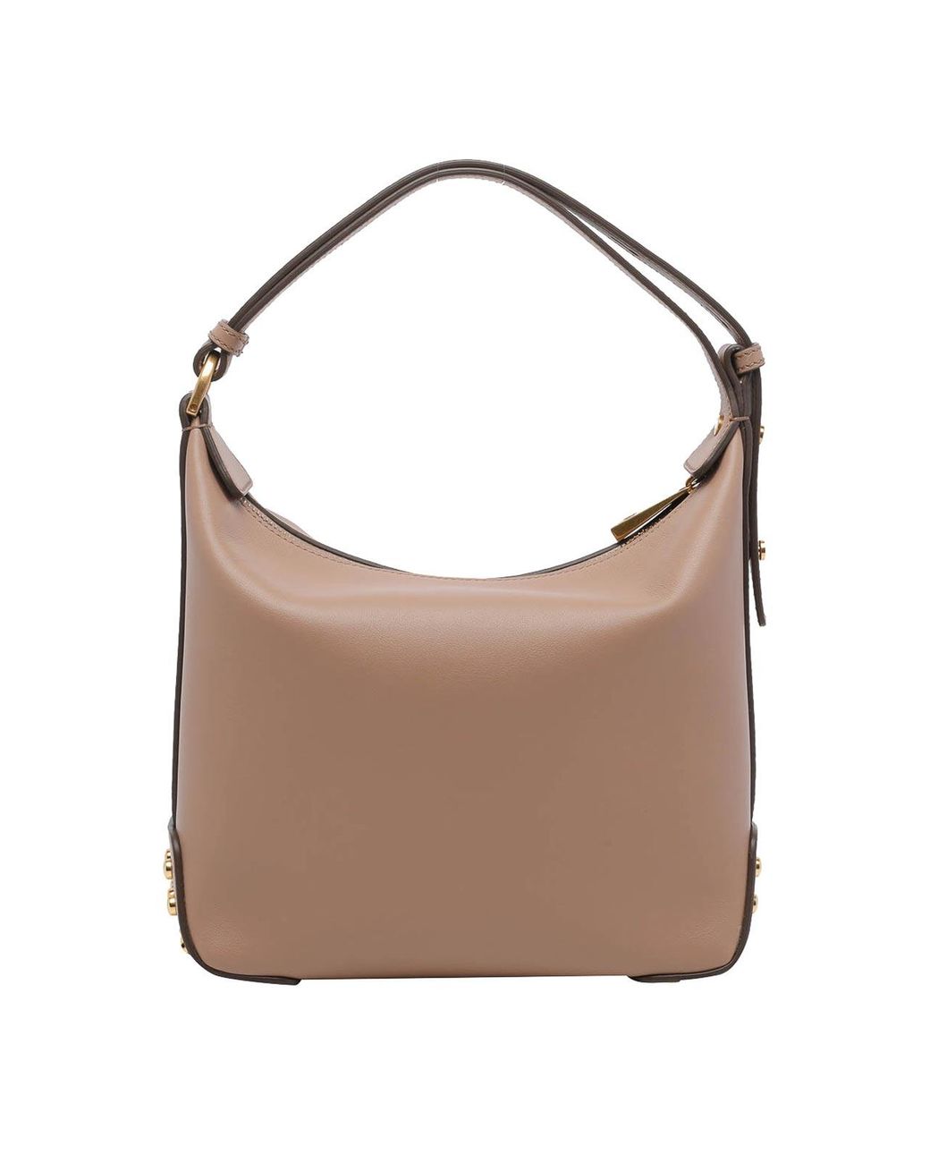 Tod's Brown Mini Metal Dots Handbag