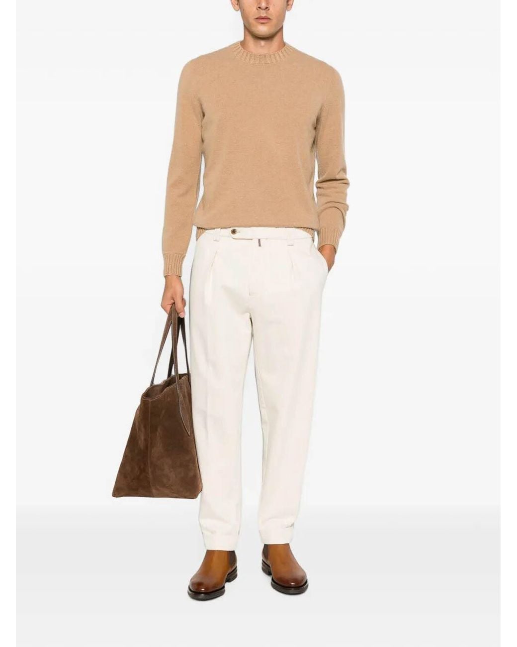 Berwich Natural Pants for men
