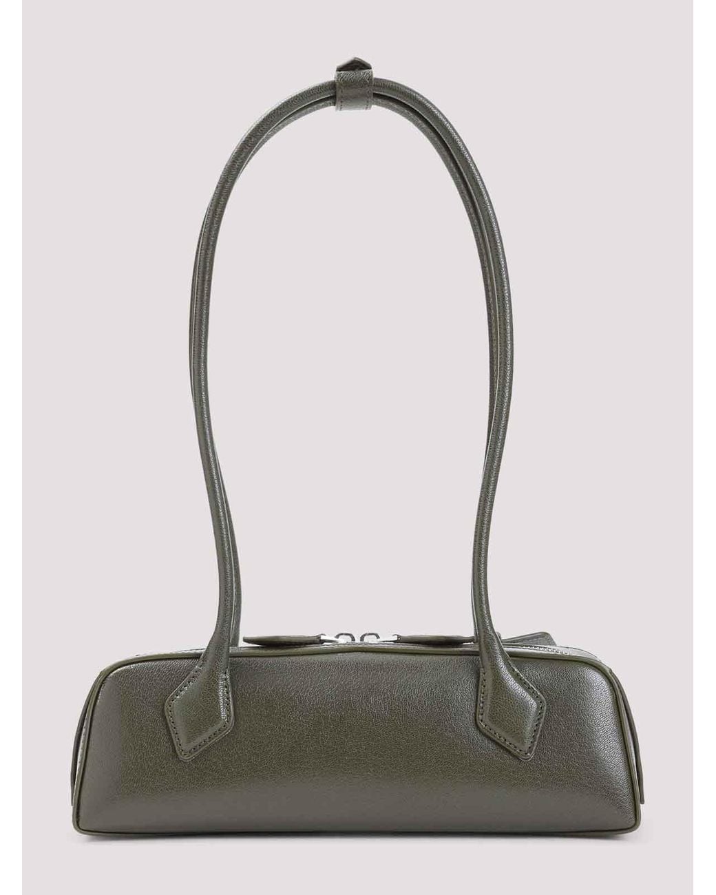 Alaïa Green Teckel Small Shoulder Bag