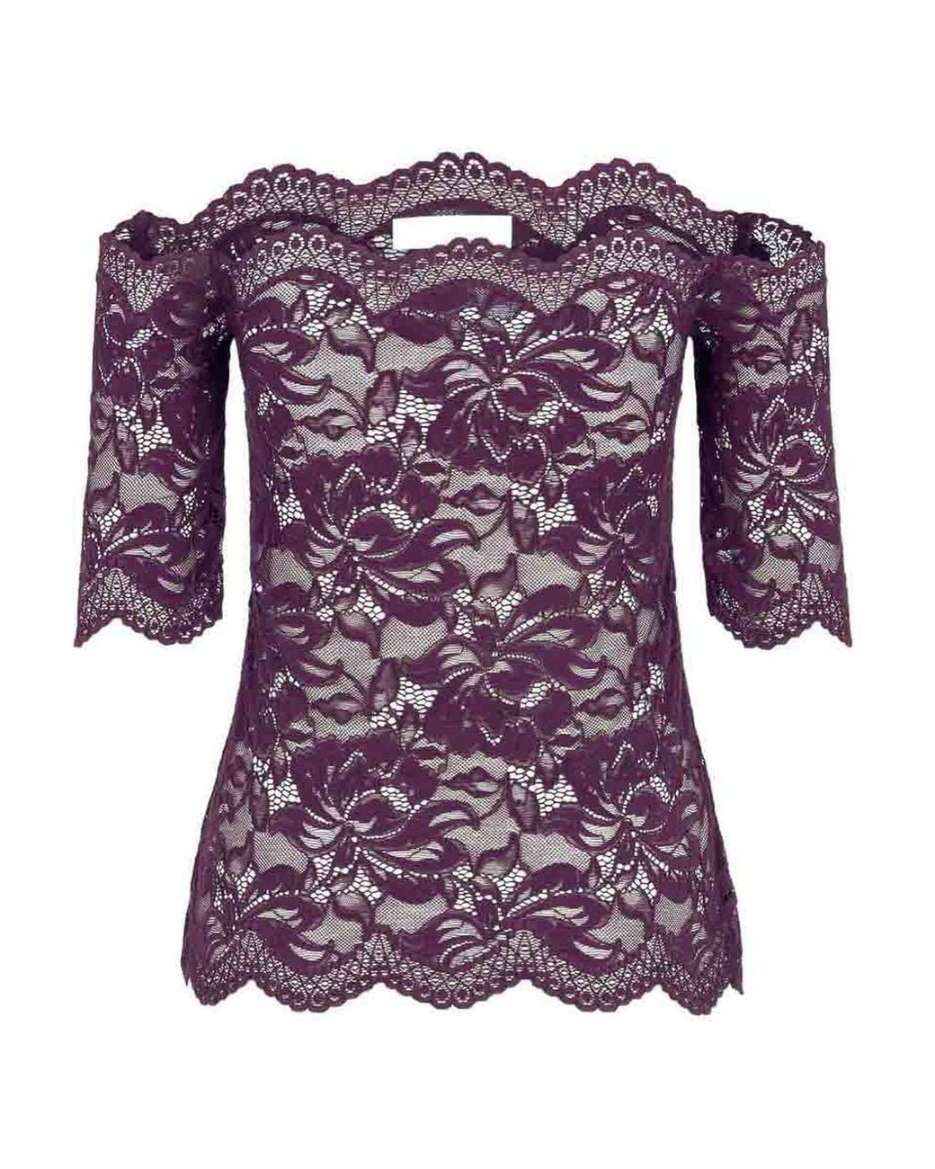 Rabanne Purple Sleeveless Top