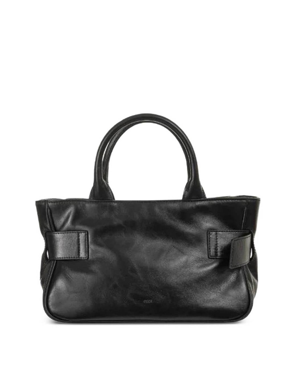 OSOI Black Tote Bocle Mini Bag