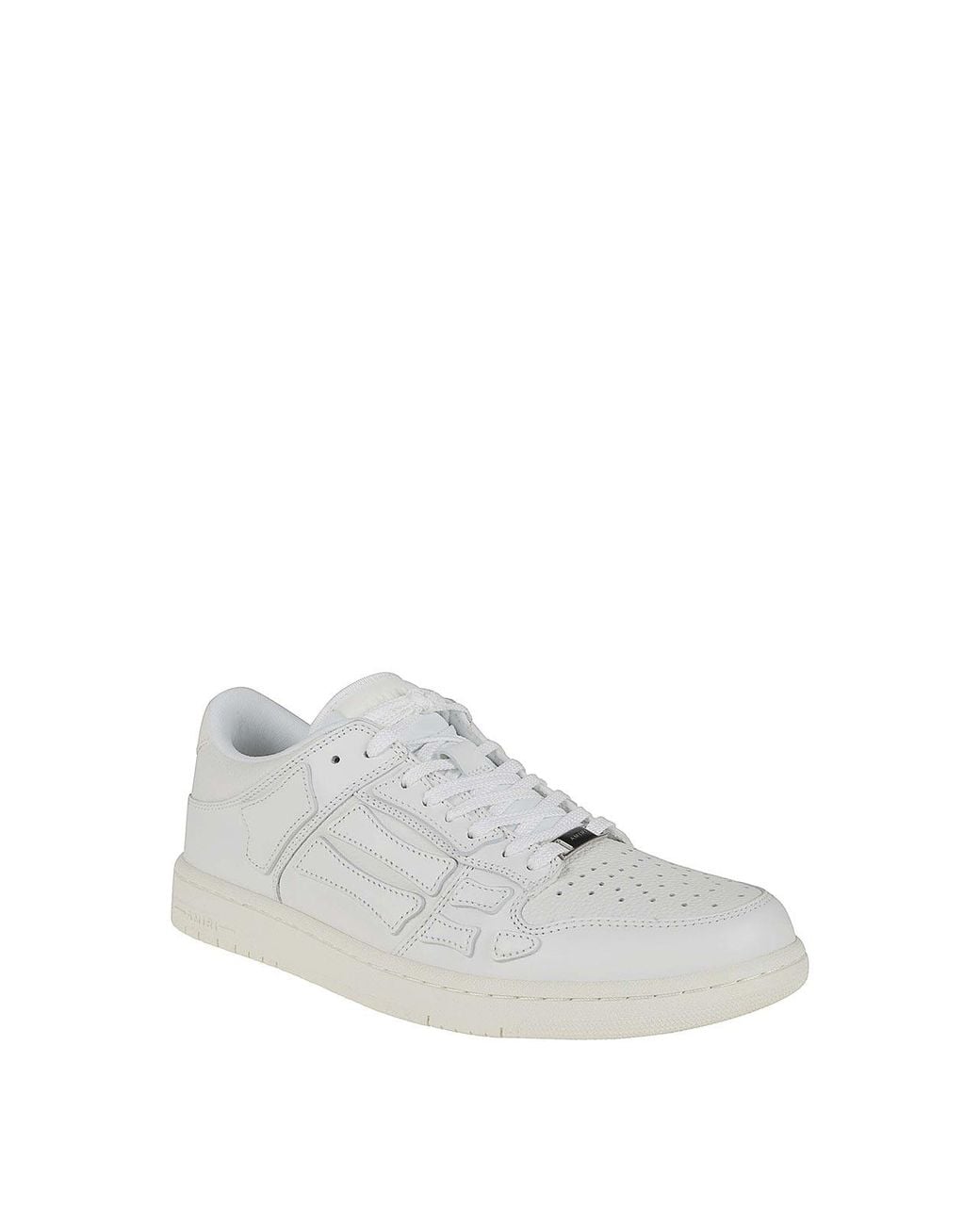Amiri White "Skel Top Low" Sneakers for men