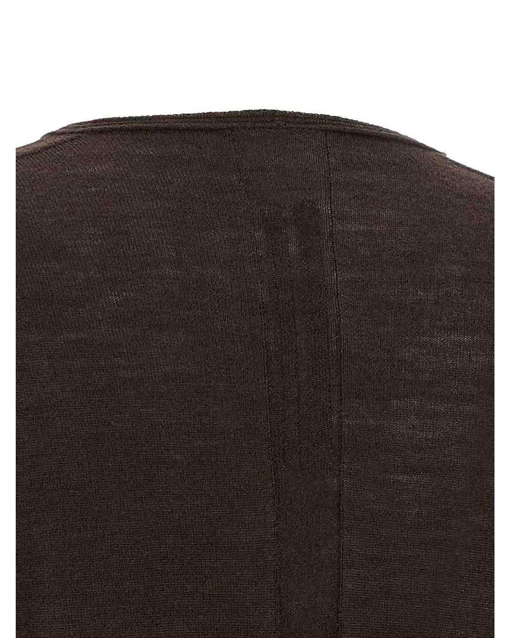 Top Rick Owens de color Black