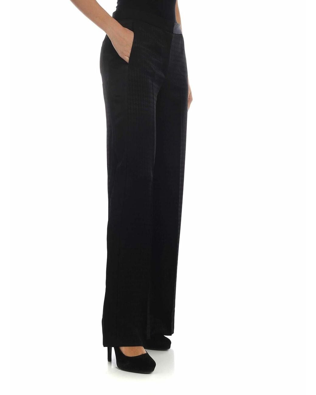 Karl Lagerfeld Black W/Karl Trousers