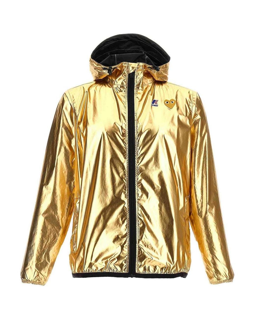 COMME DES GARÇONS PLAY Metallic X K-Way Jacket